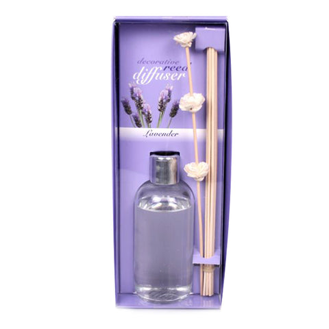 Decorative Lavender Oil Diffusers with Reeds - 7 ounces - Jodhshop