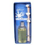 Decorative Snowflake Oil Diffuser with Reeds - 7 ounces - Jodhshop