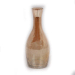 Gold Glass Crackle Vase - 2.75 x 7 inches - Jodhshop