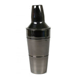 Stainless Steel Cocktail Shaker with Black Nickel Finish - 28 oz - Jodhpuri Online