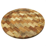 29108: Charger Plate Mixed Wood