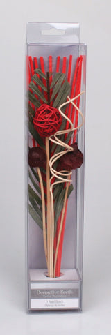 Decorative Diffuser Reed Refill: Burgundy Flower