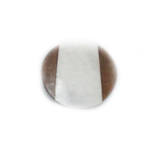 Marble and Mango Round Cheese Board - 10 x 10 inches - Jodhpuri Online