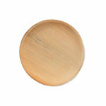 Disposable Areca Leaf Round Plate - 10/Pack - Jodhshop