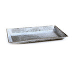 Medium Galvanized Rectangle Tray - 12 x 6.5 inches - Jodhshop