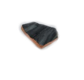 Grey Marble Platter Irregular Edge with Copper Foil - 6 to 8 inches - Jodhpuri Online