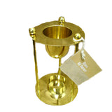 Brass Pedestal Oil Burner - Jodhshop