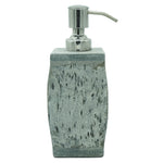 Marble Soap Dispenser with Rocky Slate Finish - 2.75 x 5 inches - Jodhshop