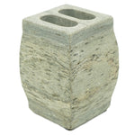 Marble Toothbrush Holder with Stowe Slate Finish - 3 x 4 inches - Jodhshop