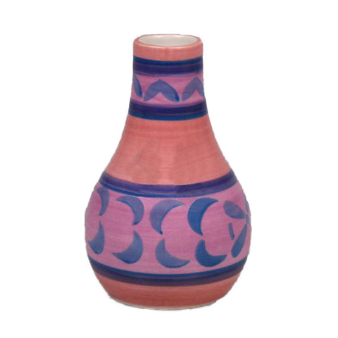 Violet Ceramic Vase - 2.75 x 2.75 x 4.5 inches - Jodhshop