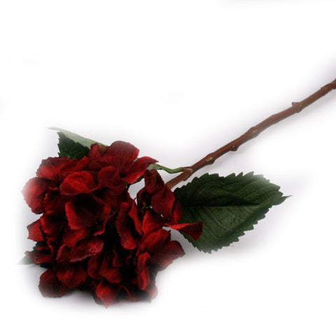 "Red Current" Hydrangea Artificial Floral Stems - Jodhshop
