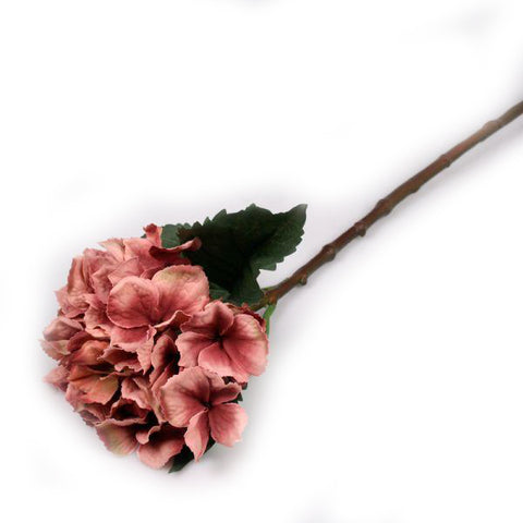 "Rosa Pink" Hydrangea Artificial Floral Stems - Jodhshop