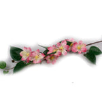 Pink Star Clematis Artificial Floral Stem - Jodhshop