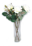 Rose in Cylindrical Vase Roses - Jodhshop
